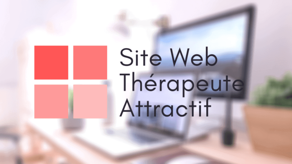 formation site web therapeute attractif